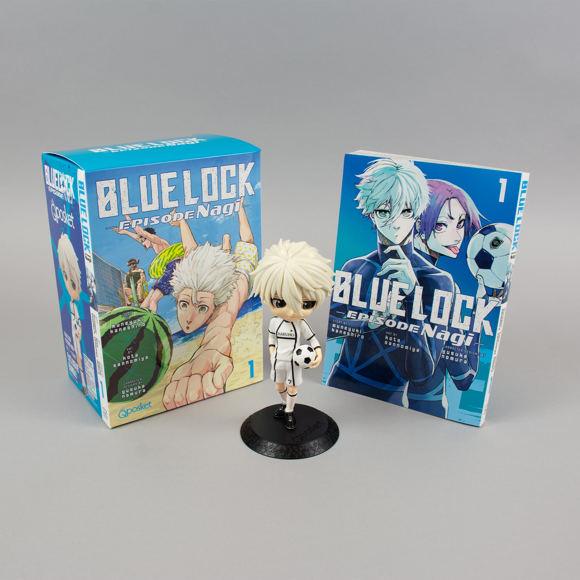 Blue Lock: Episode Nagi 1 + Exclusive Q Posket Figure