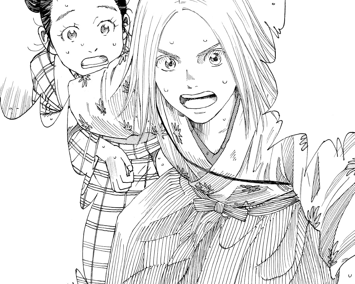 series cover for The Blue Wolves of Mibu (Blue Miburo) from kodansha