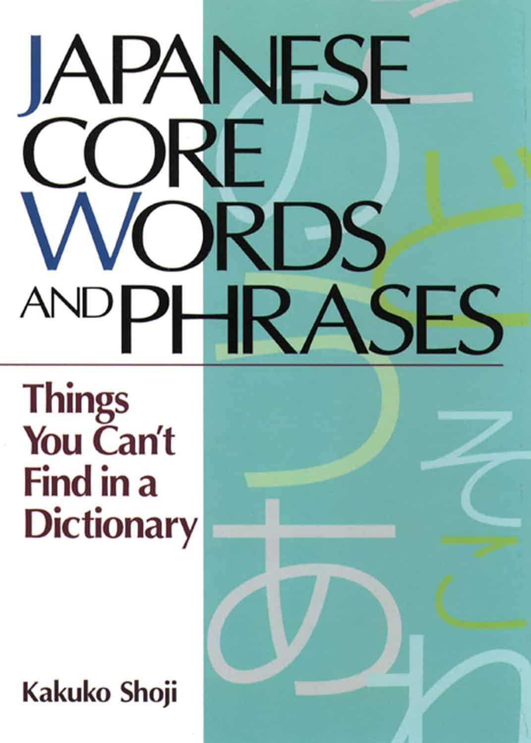 product cover for Japanese Core Words and Phrases from kodansha