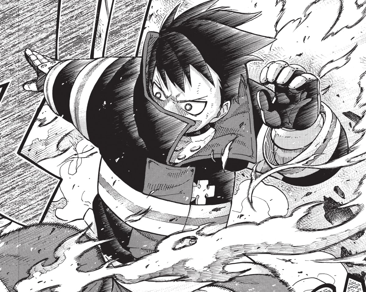 series cover for Fire Force from kodansha
