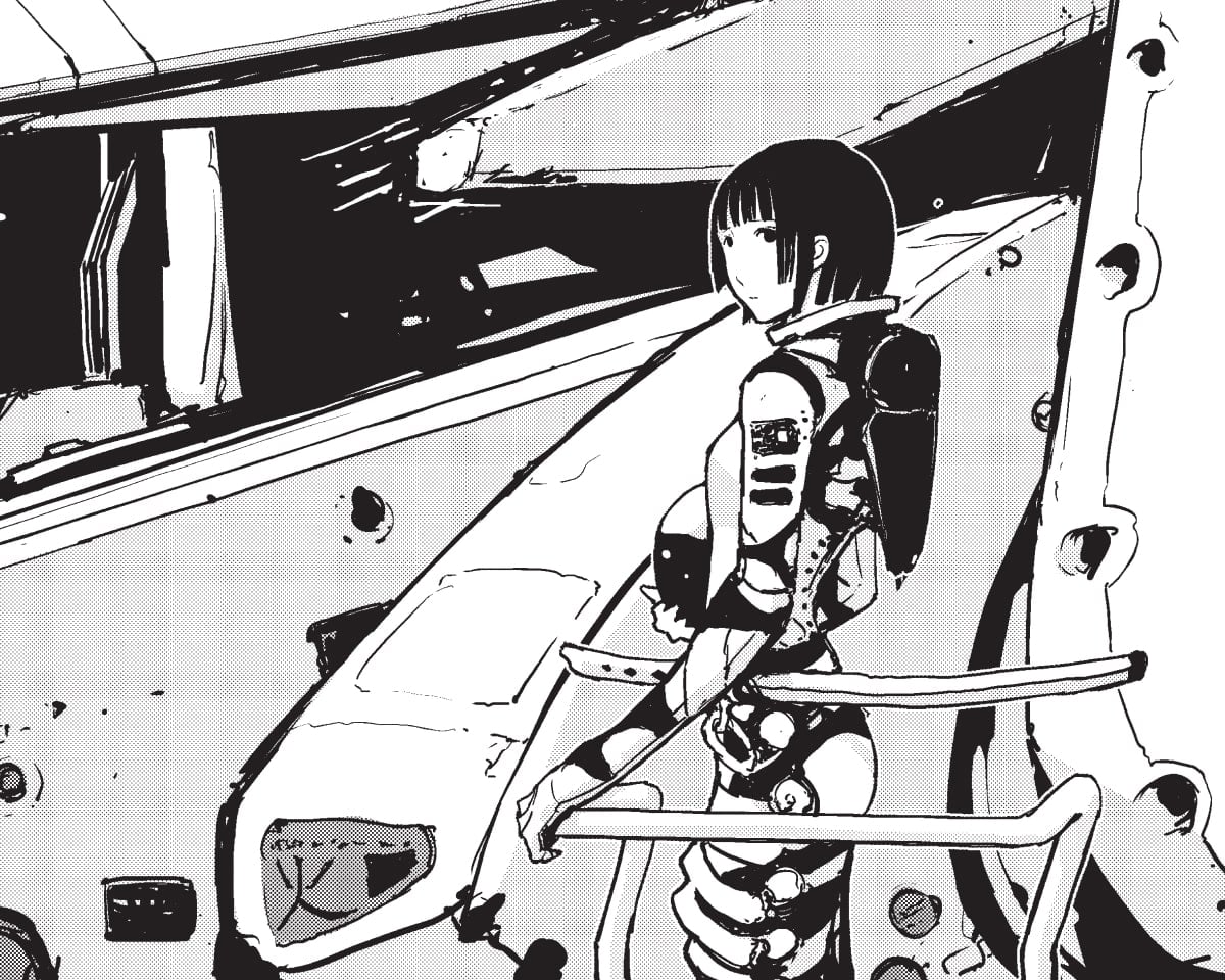 series cover for Knights of Sidonia from kodansha