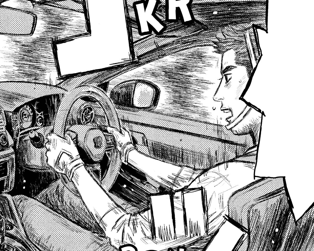 series cover for MF Ghost from kodansha